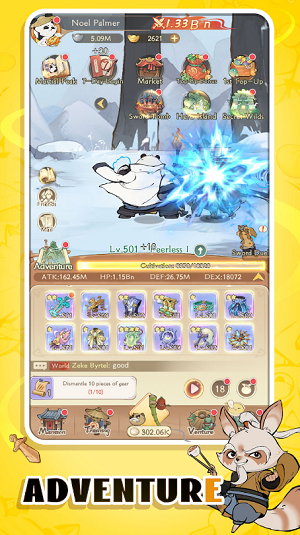 Legend of Panda Idle RPG Apk Download Latest Version  1.5.0 screenshot 3