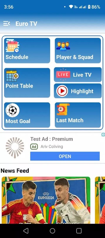 Euro Cup 2024 Live apk download for android  1.6 screenshot 3