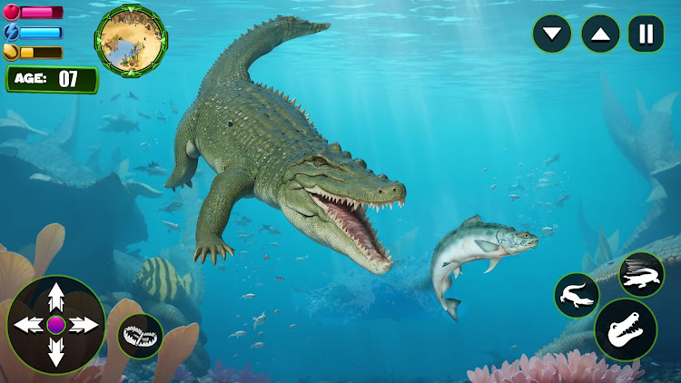 Angry Alligator Attack Sim 3D apk download latest version  v1.0 screenshot 1