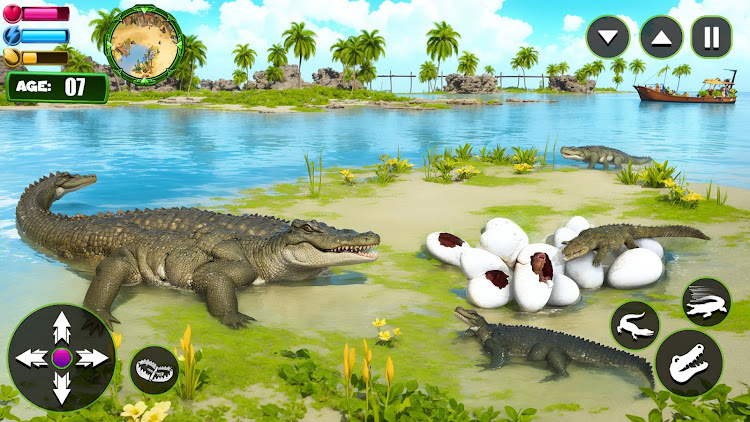 Angry Alligator Attack Sim 3D apk download latest version  v1.0 screenshot 3