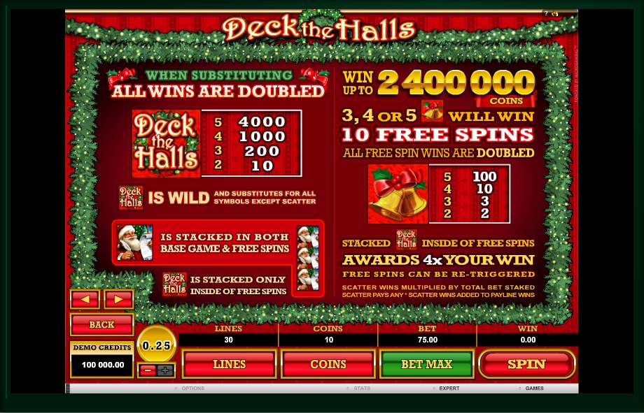 Deck the Halls slots free apk download for android  1.0.0 screenshot 3