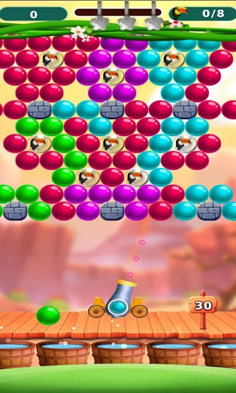 Bubble Shooter Bird Rescue mod apk latest version  1.0.1 screenshot 4