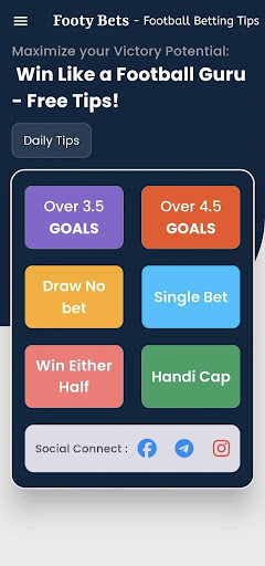 Footy Bet Football Betting Tip app download latest versionͼƬ1