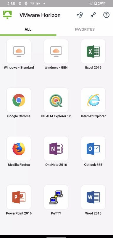 VMware Horizon Client app for android download  8.12.0 screenshot 3