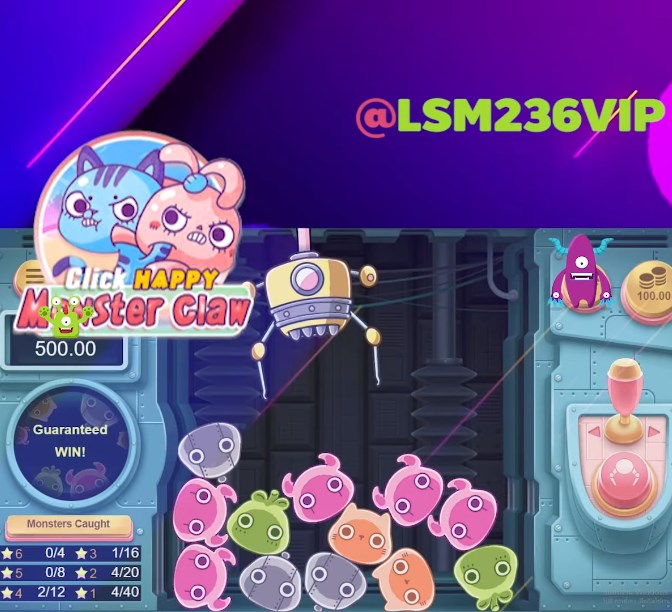 Happy Monster Claw Casino Slot Game  v1.0 screenshot 4