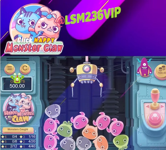 Happy Monster Claw Casino Slot Game  v1.0 screenshot 3