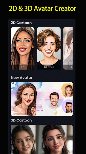 ToonFace Cartoon & AI Creator App Download for Android  1.0.2 screenshot 1