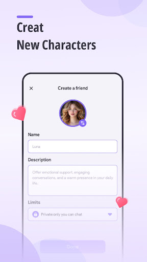 Instant AI Virtual Friend app download for android  1.0.2 screenshot 2