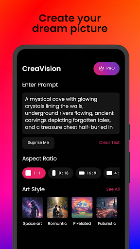 CreaVision AI Art Generator app free download for androidͼƬ1