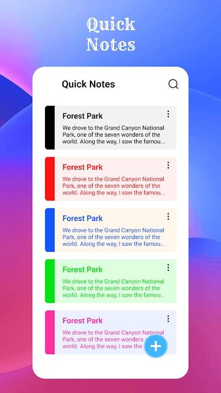 Quick Notes app free download for android  1.0.1 screenshot 3