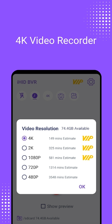 iHID Background Video Recorder app download for android  1.0.1 screenshot 1