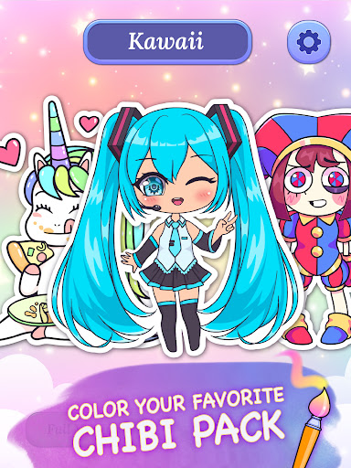 Chibi Doll Coloring Games apk download latest version  1.0 screenshot 4