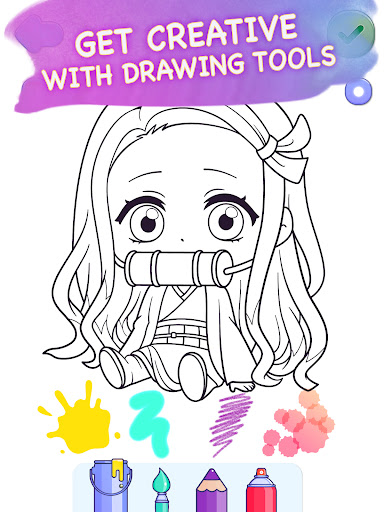 Chibi Doll Coloring Games apk download latest version  1.0 screenshot 3