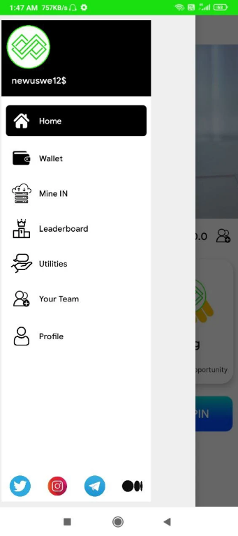 Infinity Network mining app download latest version 2024  1.7.6 screenshot 1