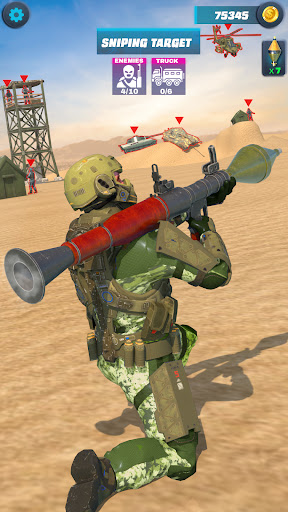 Bazooka Rocket RPG Shooting apk download latest version  1.0.6 screenshot 1