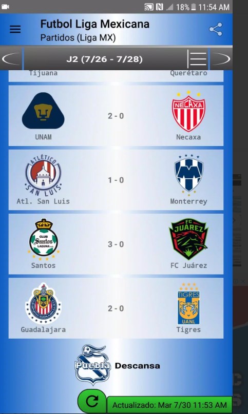 SoccerLair Mexican Leagues app for android download  8.1.9 screenshot 1