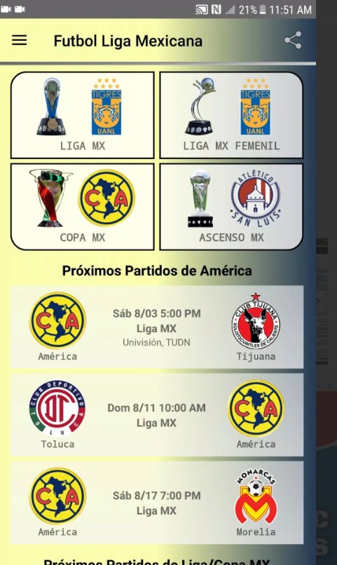 SoccerLair Mexican Leagues app for android download  8.1.9 screenshot 4