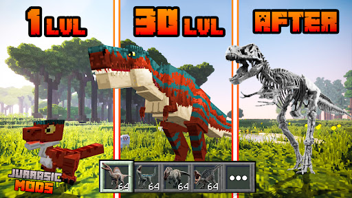 Dinosaurs Mod for Minecraft PE 1.21 apk latest version  1.2.5 screenshot 3