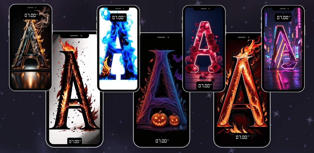 Letter A wallpapers app download for android  2.0 screenshot 3