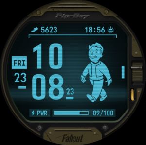 Fallout Pip Boy SE Watch Face Apk Free DownloadͼƬ1