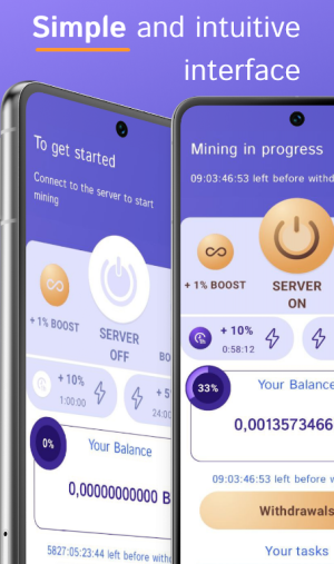 Airdrop Bitcoin Miner App Download for AndroidͼƬ1