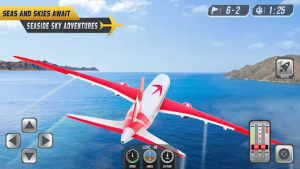 Airplane Real Flight Simulator Unlimited Coin Mod ApkͼƬ1