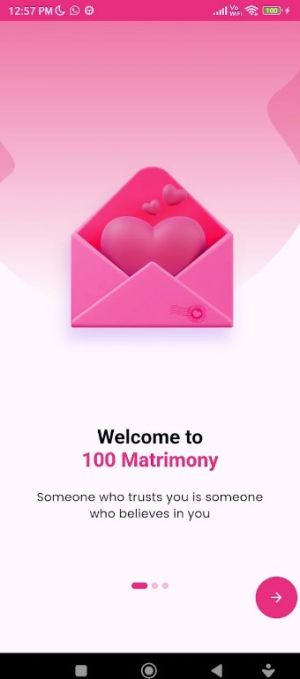 100 Matrimony App for Android DownloadͼƬ1