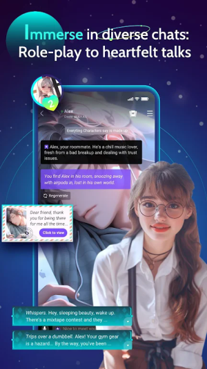 linky ai chat mod apk 1.49.0 free playͼƬ2