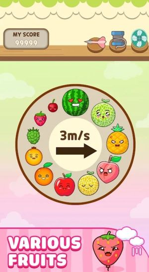 Melon Balloon Fruit Merge mod apk latest versionͼƬ1