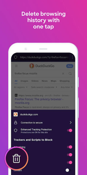 Firefox Focus No Fuss Browser APK download latest versionͼƬ1