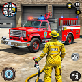 Fire Truck Rescue Sim Games 3d mod apk latest version 1.5