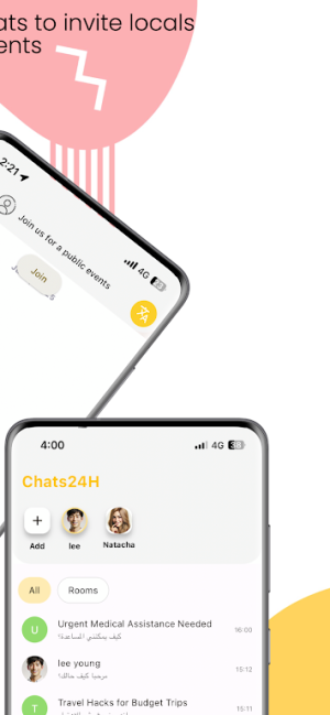 AI Chats24H Nearby Chat & Aid mod apk premium unlockedͼƬ1