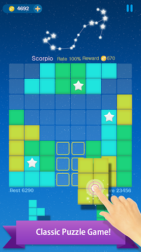  Block Puzzle Constellation Mod Apk Unlimited CoinsͼƬ1