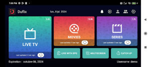 Duflix IPTV Player Premium Apk Free DownloadͼƬ1