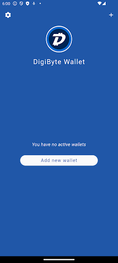 DigiByte Wallet App Download for Android  0.0.7 screenshot 1