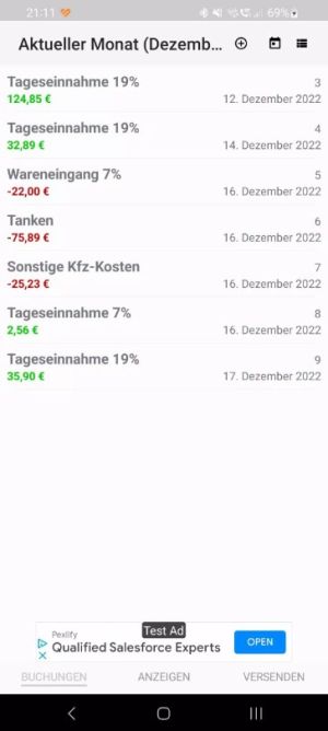 Kassenbuch Apk Download for Android ͼƬ1