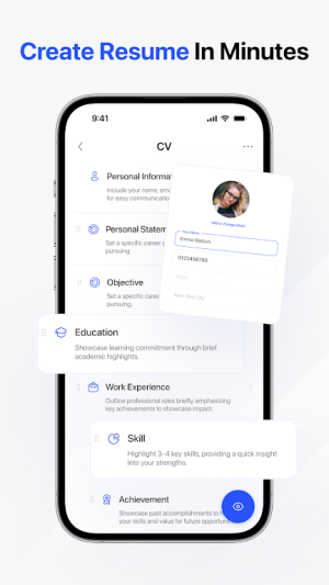 CV Maker and AI CV Builder mod apk premium unlockedͼƬ1